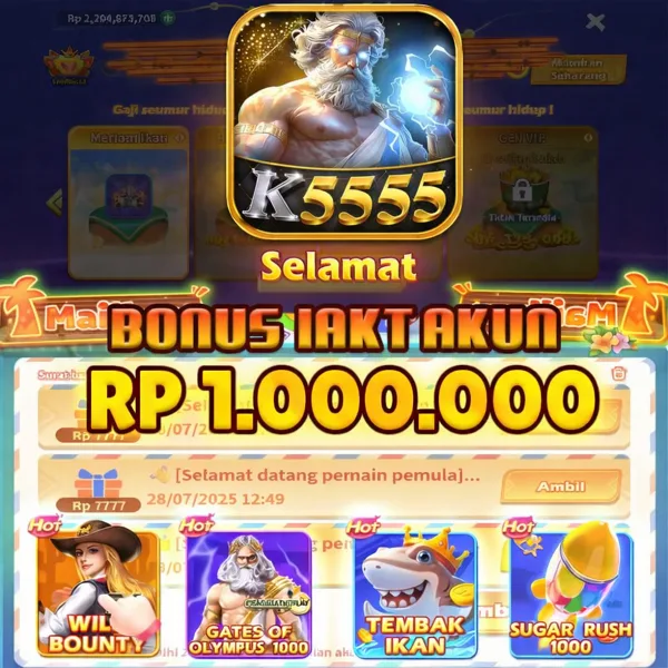 K5555 Maxwin Pola Gacor Hari Ini